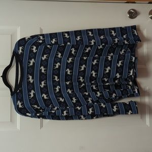 Men's Waffleweave Thermal Pajamas Size L